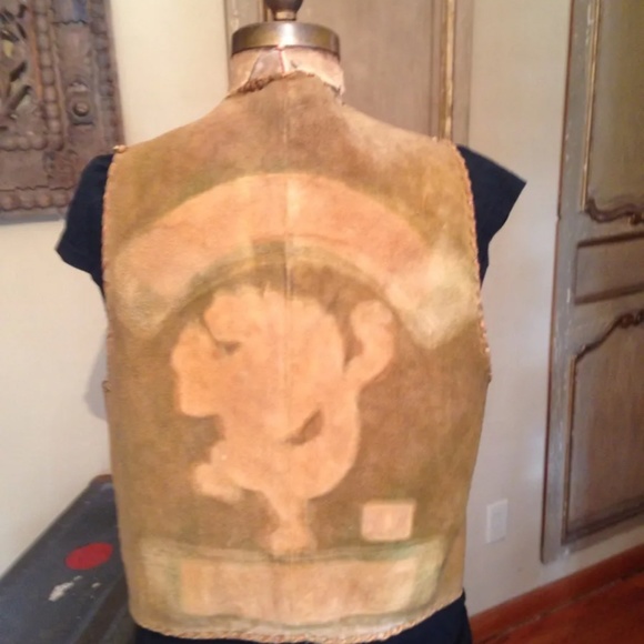 Rare Motorcycle Retired Gang Motorcycle Harley Club Members Vest Jacket Medium - Picture 2 of 5